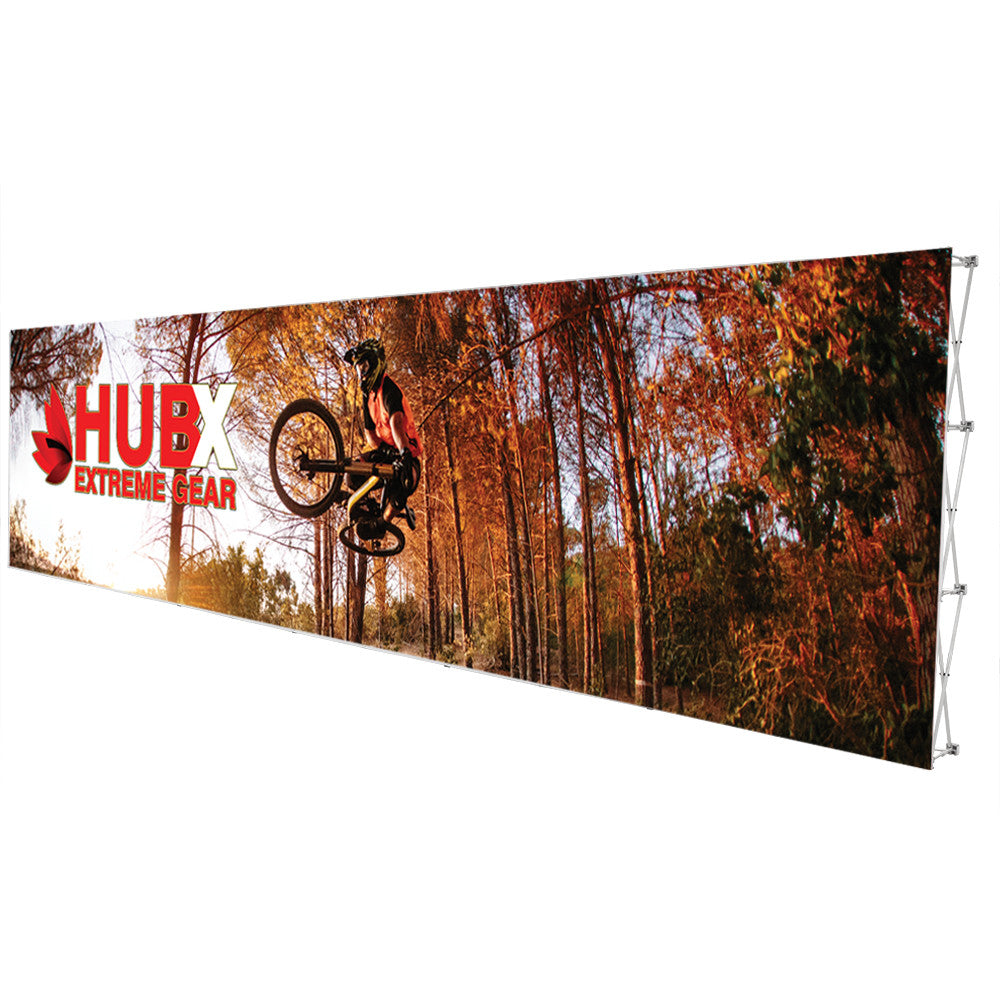 30 x 7.5 ft. RPL Fabric Pop Up Display - Straight Style
