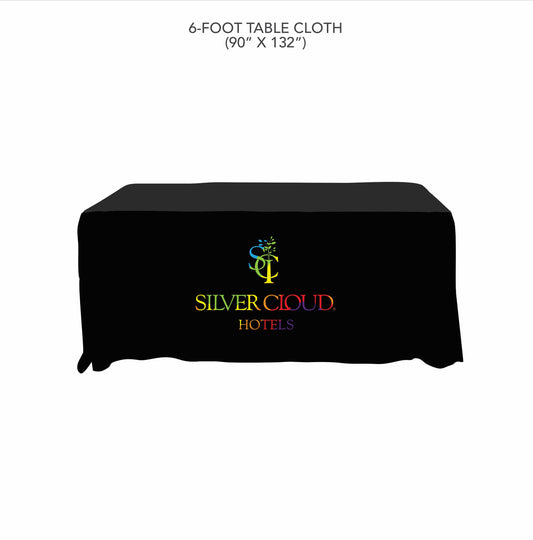Custom Tablecloth - Silver Cloud Hotels