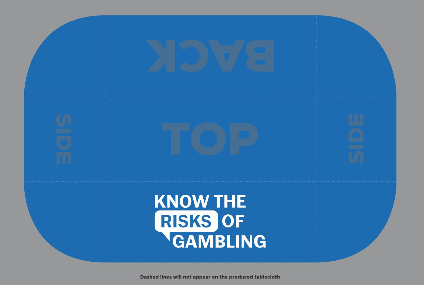 Custom Tablecloth - Know the Risks of Gambling