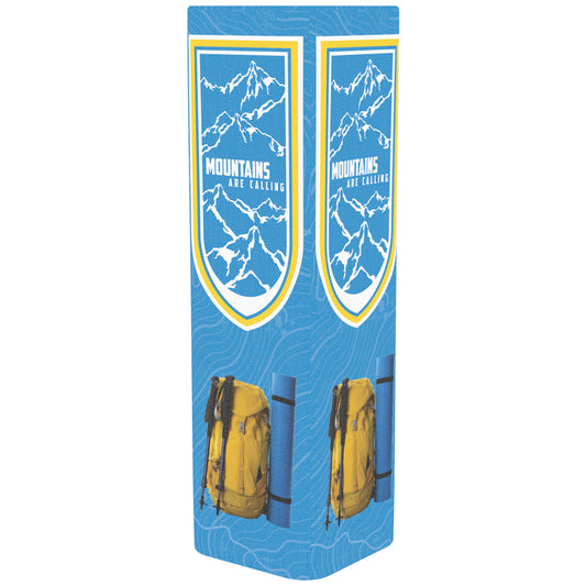 Wallbox Tower Display - 3ft W x 3ft D x 10ft H