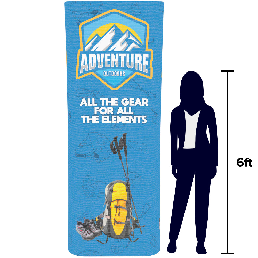 Wallbox Tower Display - 3ft W x 3ft D x 8ft H