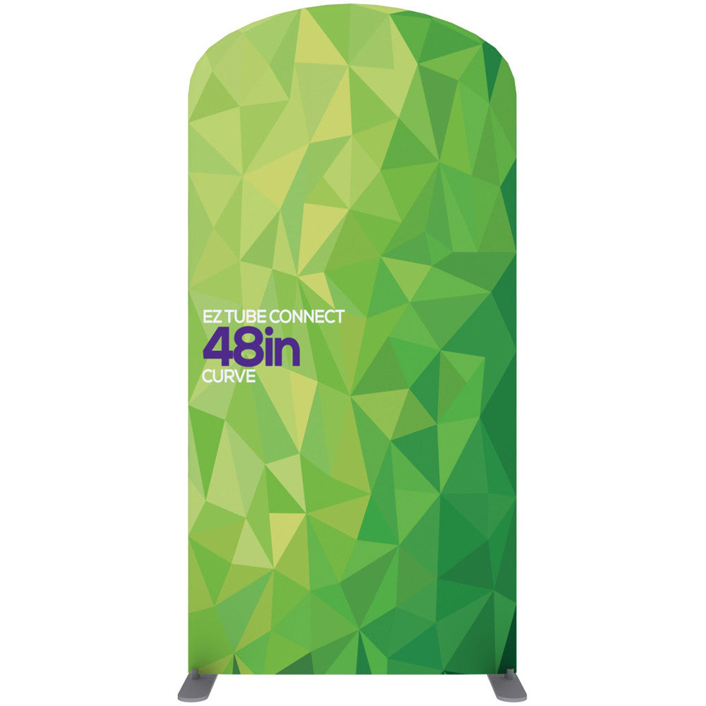 4 ft. EZ Tube Connect Curved Top Display