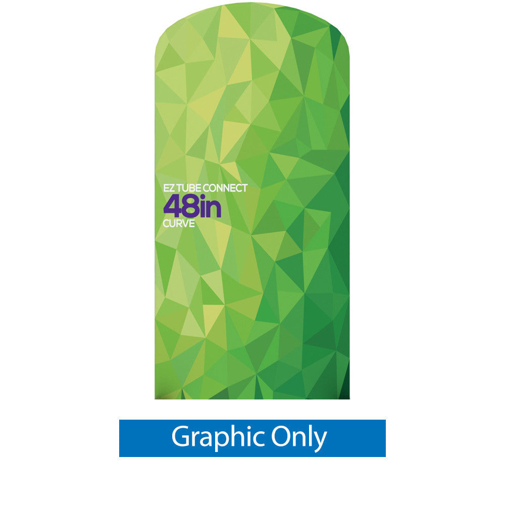 4 ft. EZ Tube Connect Curved Top Display
