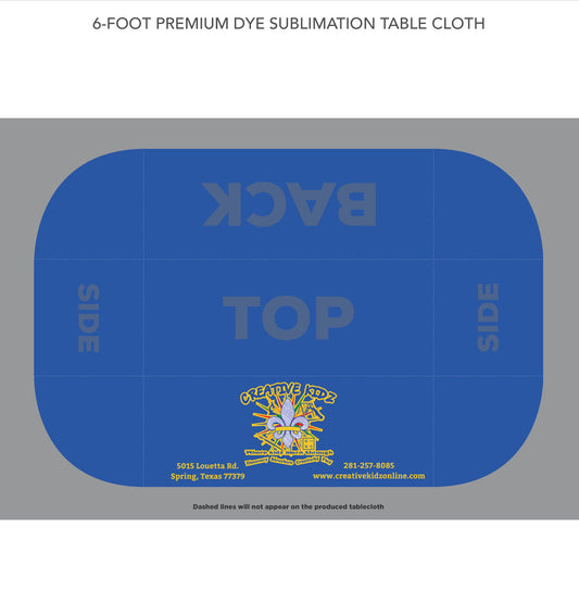 Custom Tablecloth - Creative Kidz