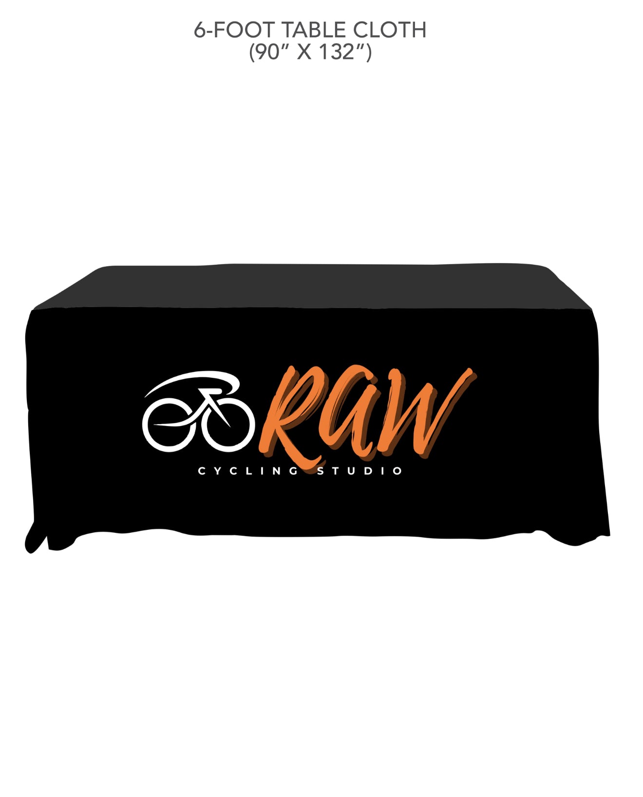 Custom Tablecloth - Raw Cycling