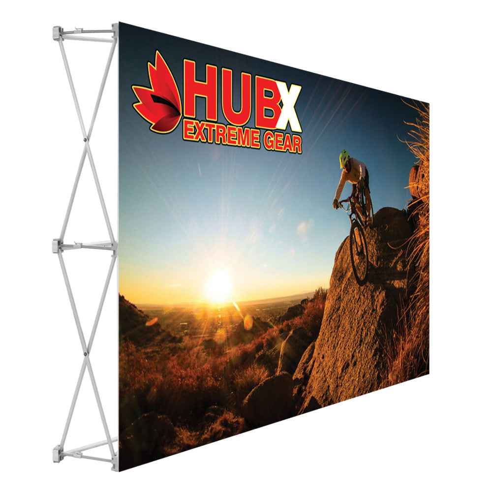 7.5 x 5 ft. RPL Fabric Pop Up Display - Straight Style