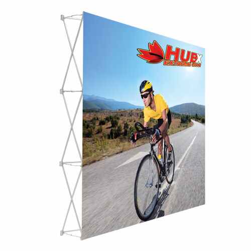 8 x 7.5 ft. RPL Fabric Pop Up Display - Straight Style