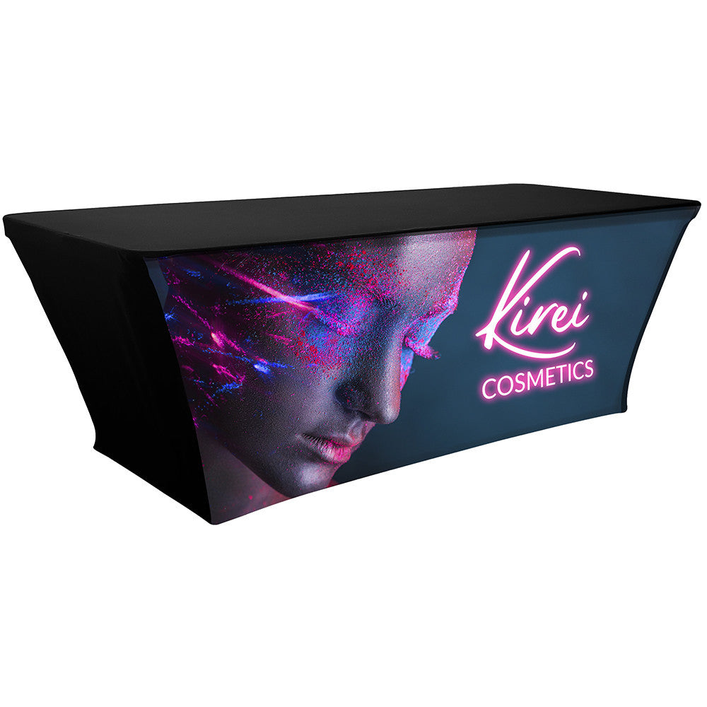 customized backlit internally lit tablecloth table throw table cover