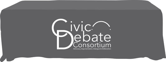 Custom Tablecloth - Civic Debate Consortium