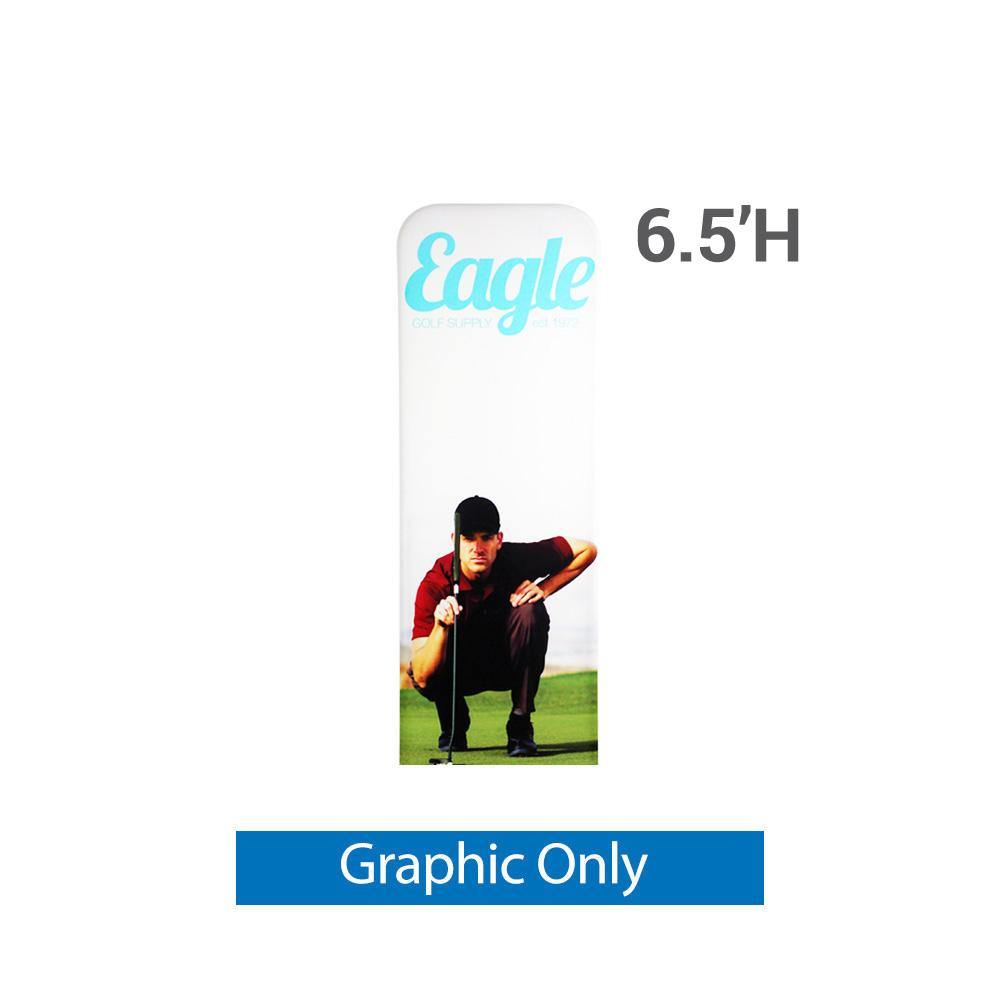 EZ Extend 2 ft. Wide - Graphic Only Single-Sided Black Back 6.5 ft.