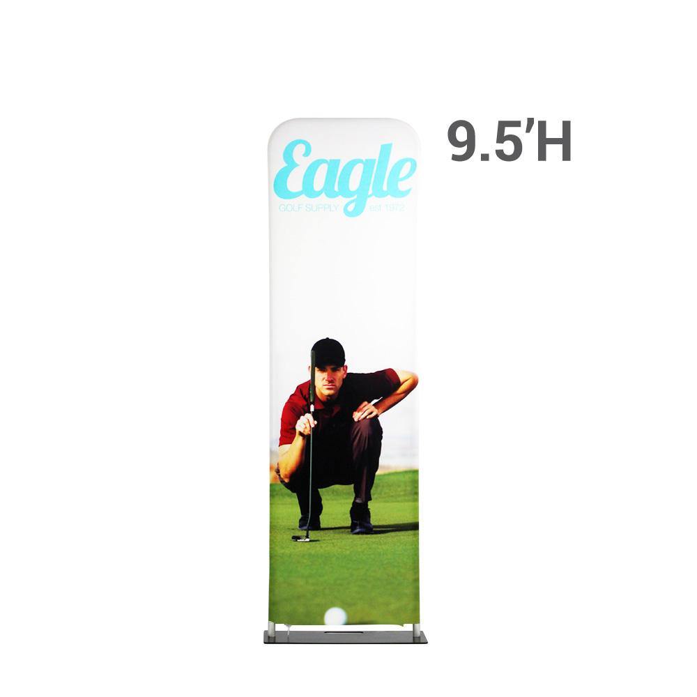 EZ Extend 2 ft. Wide - Graphic Package Single-Sided Black Back 9.5 ft.