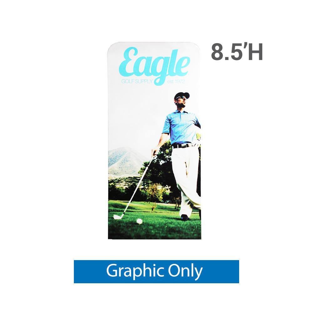 EZ Extend 3 ft. Wide - Graphic Only Single-Sided Black Back 8.5 ft.
