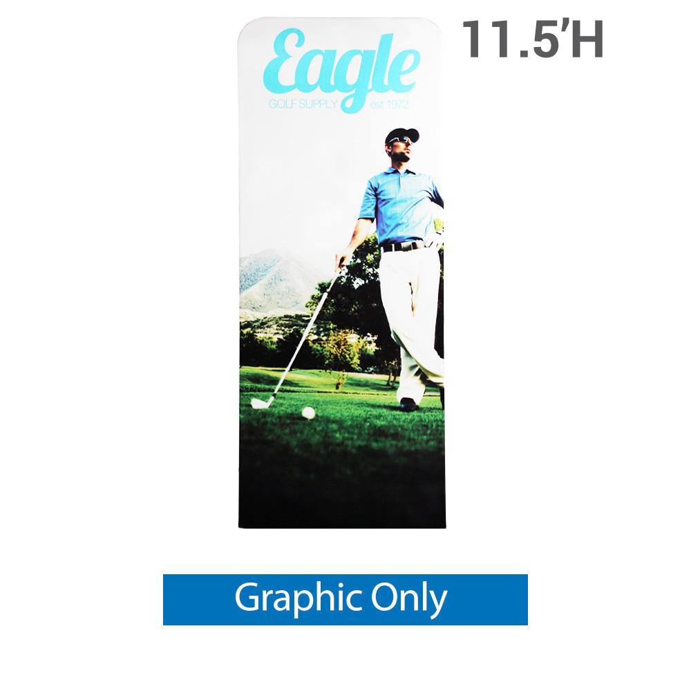 EZ Extend 3 ft. Wide - Graphic Only Single-Sided Black Back 11.5 ft.