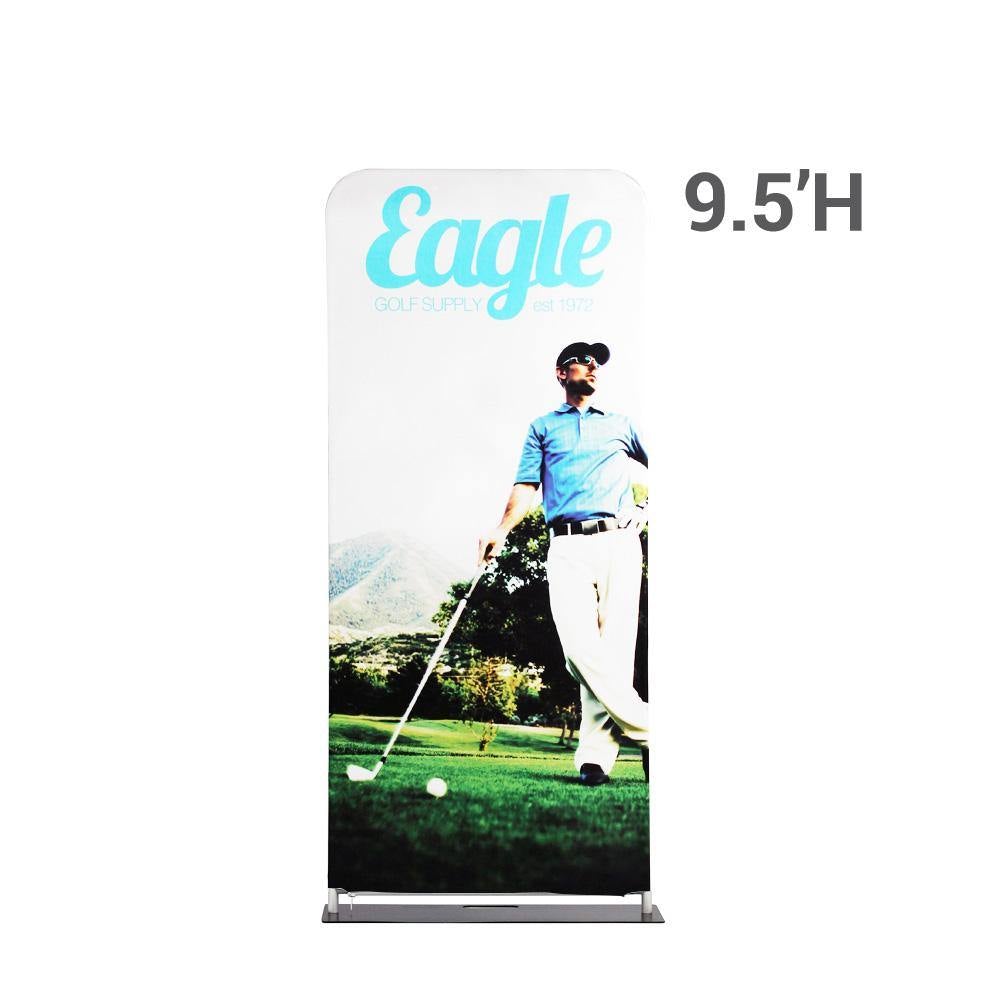 EZ Extend 3 ft. Wide - Graphic Package Single-Sided Black Back 9.5 ft.