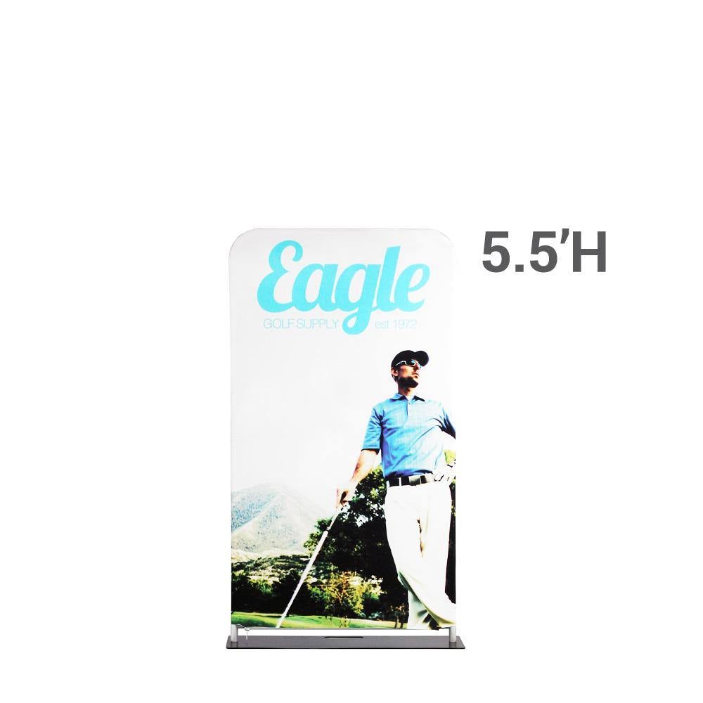 EZ Extend 3 ft. Wide - Graphic Package Single-Sided Black Back 5.5 ft.