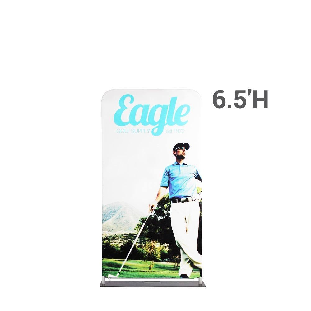 EZ Extend 3 ft. Wide - Graphic Package Single-Sided Black Back 6.5 ft.