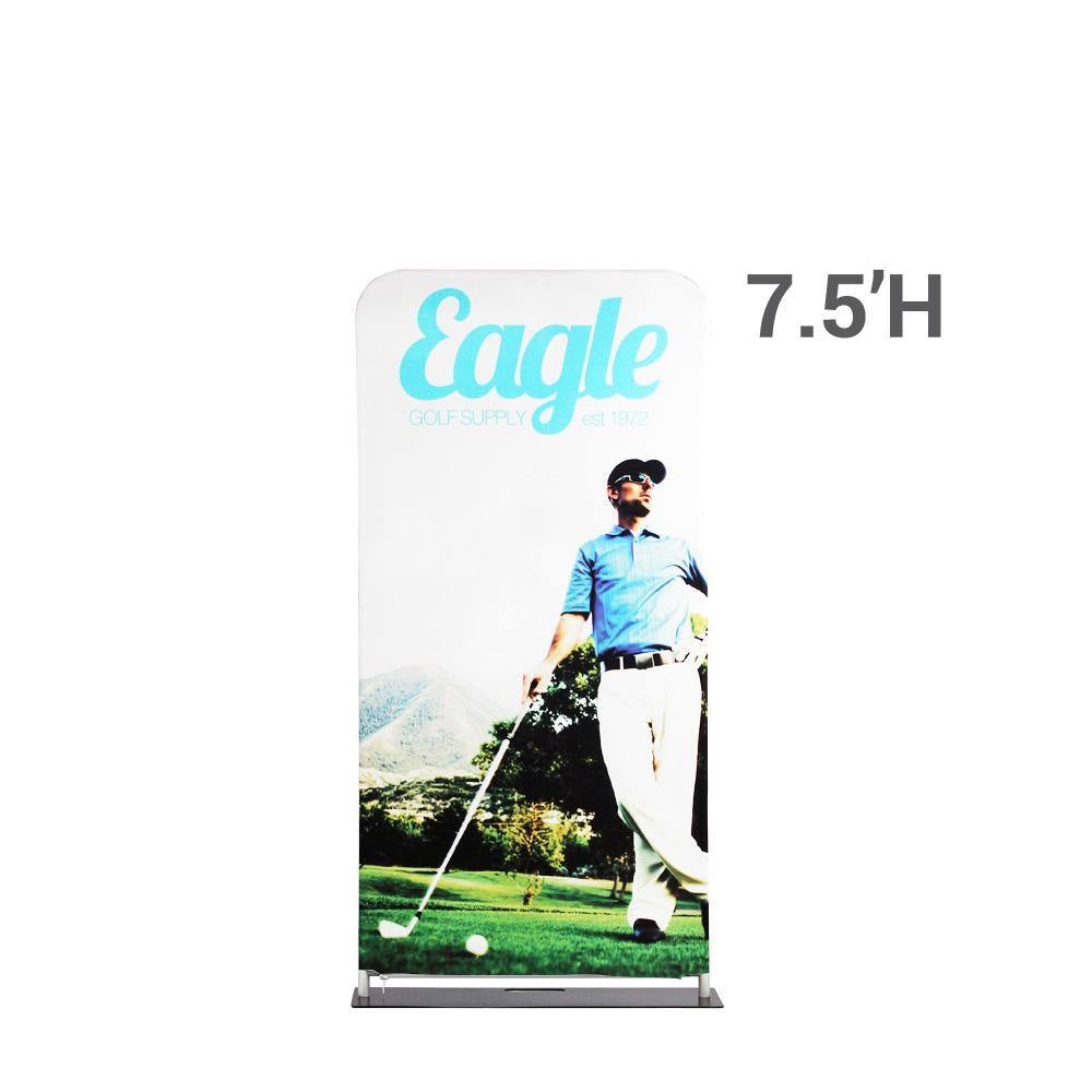 EZ Extend 3 ft. Wide - Graphic Package Single-Sided Black Back 7.5 ft.