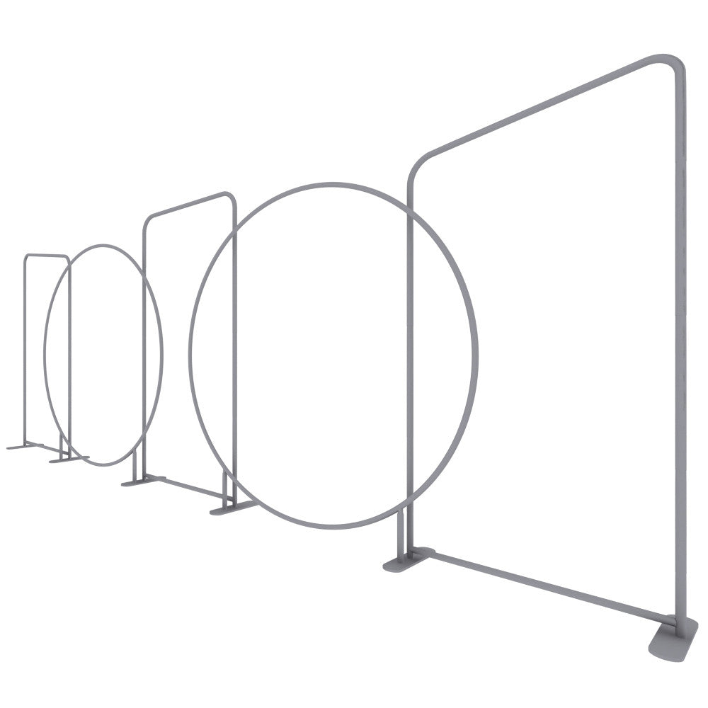 20 ft. EZ Tube Connect (5ft x2 + 5ft x2) Quad Display Kit - Kit-20-J