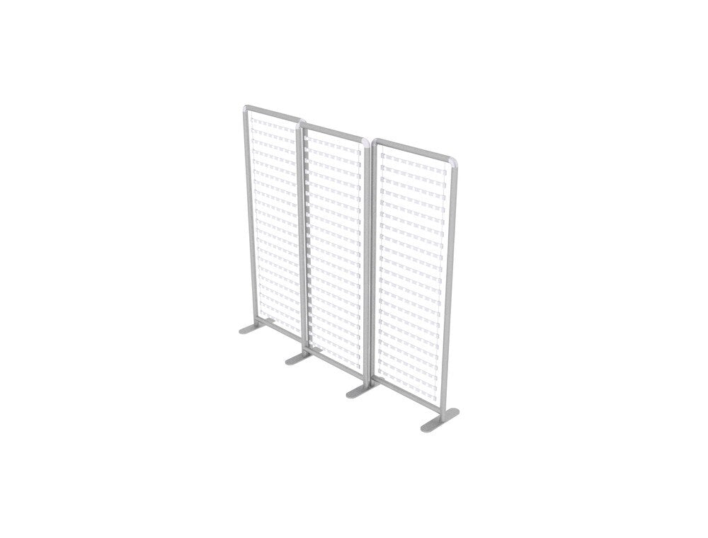 10 ft. EZ Tube Connect Backlit (3ft x 3 Displays) Trio Display Kit - Kit 10-A-LIT
