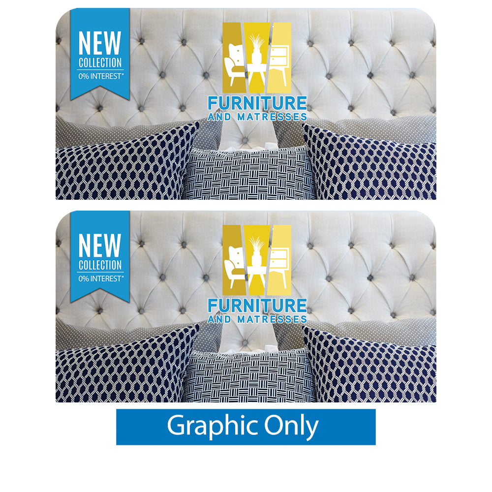 EZ Tube King Headboard Style Display