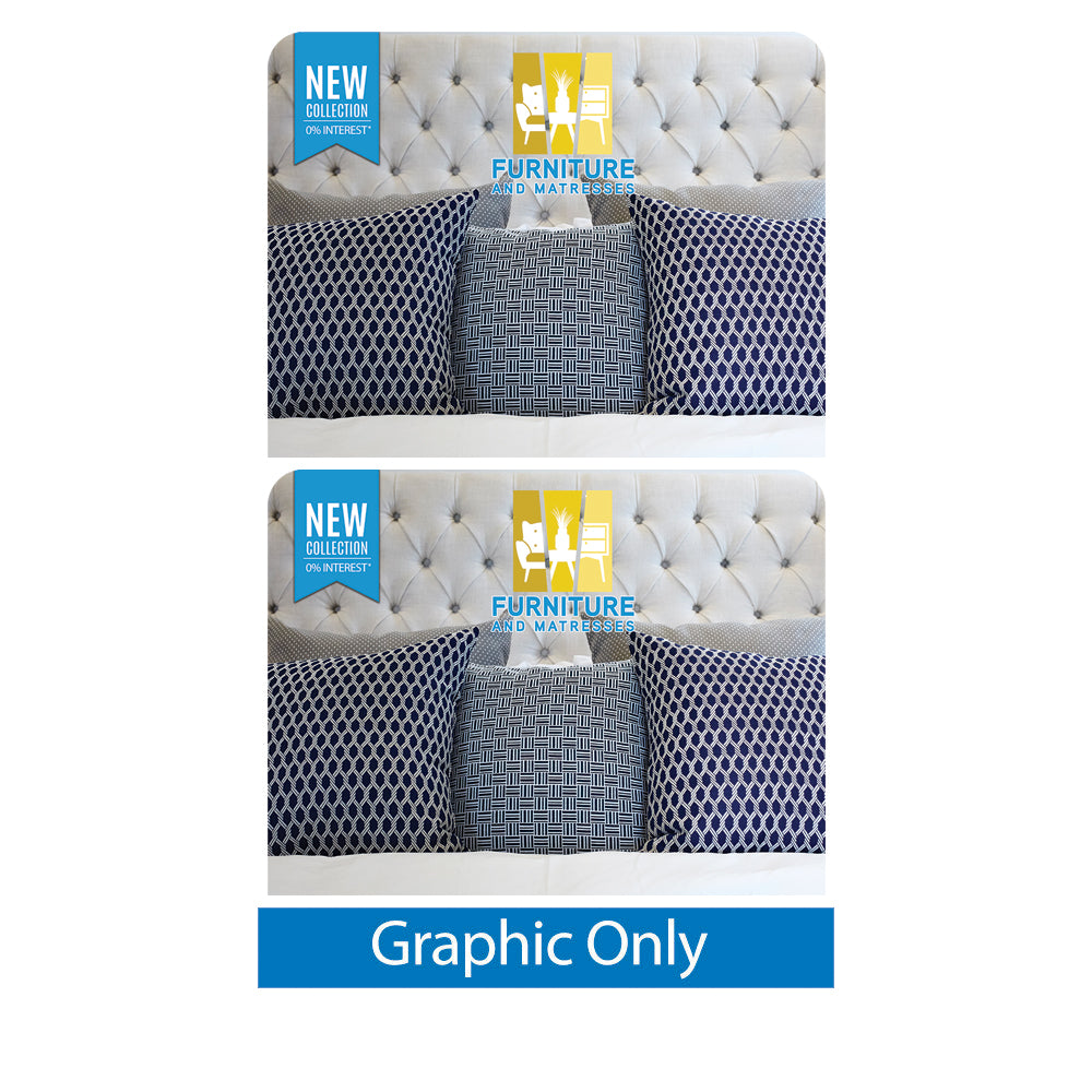EZ Tube King Headboard Style Display