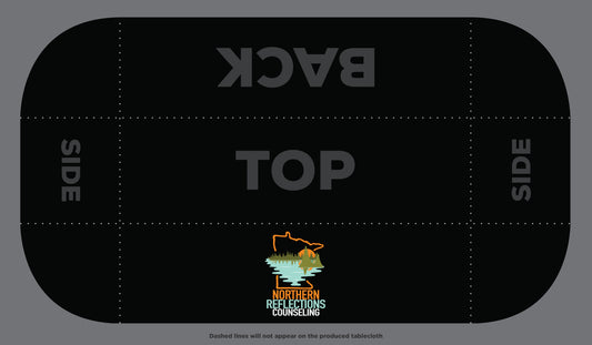 Custom Premium Tablecloth - Northern Reflections Counseling