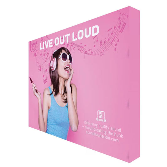 First Choice 10 x 7.4 ft. Fabric Pop Up Display