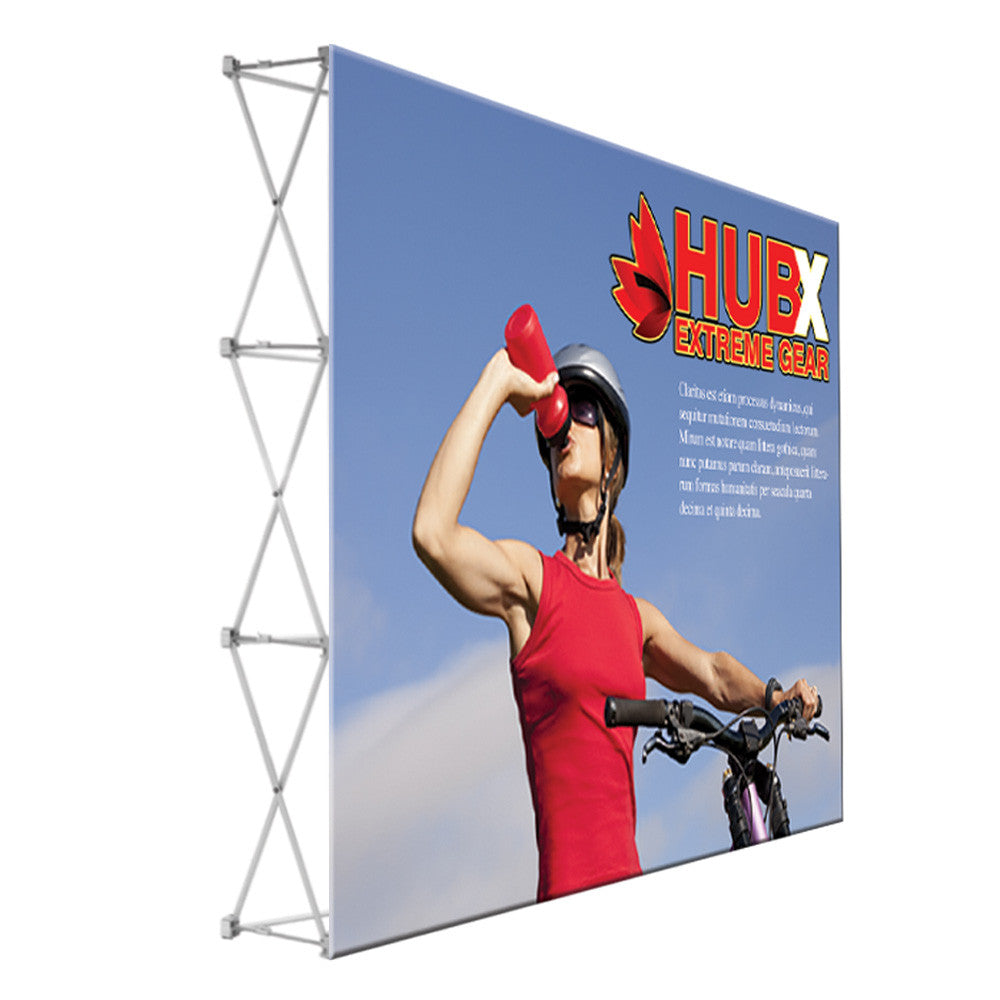10 x 7.5 ft. RPL Fabric Pop Up Display - Straight Style