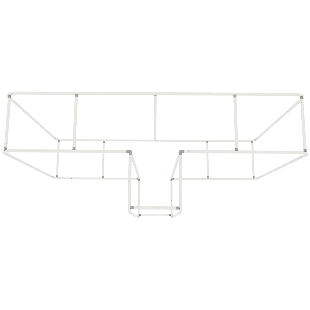 10 ft. Wallbox Display with Center Storage Area