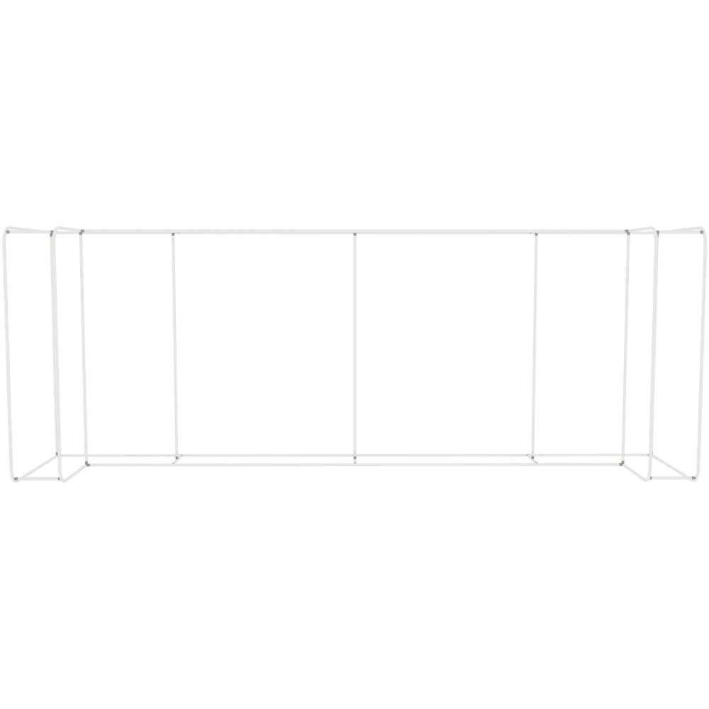 20 ft. Wallbox Display with Twin Storage Areas