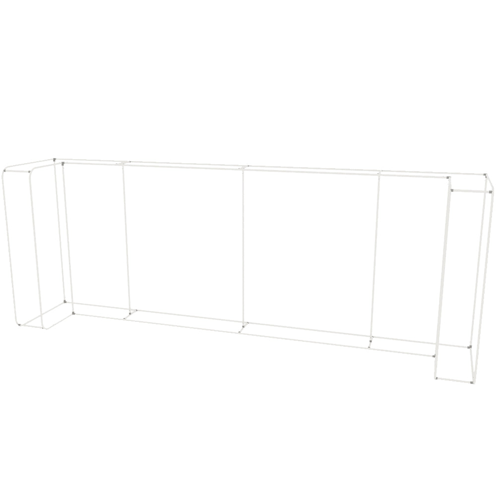 20 ft. Wallbox Display with Twin Storage Areas