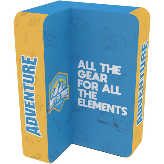 Wallbox 5ft Display with Storage Area