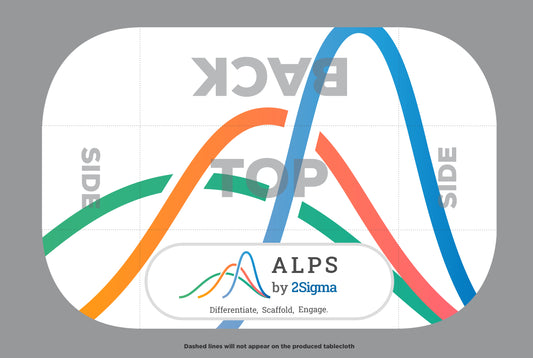 Custom Tablecloth - Alps by Sigma2