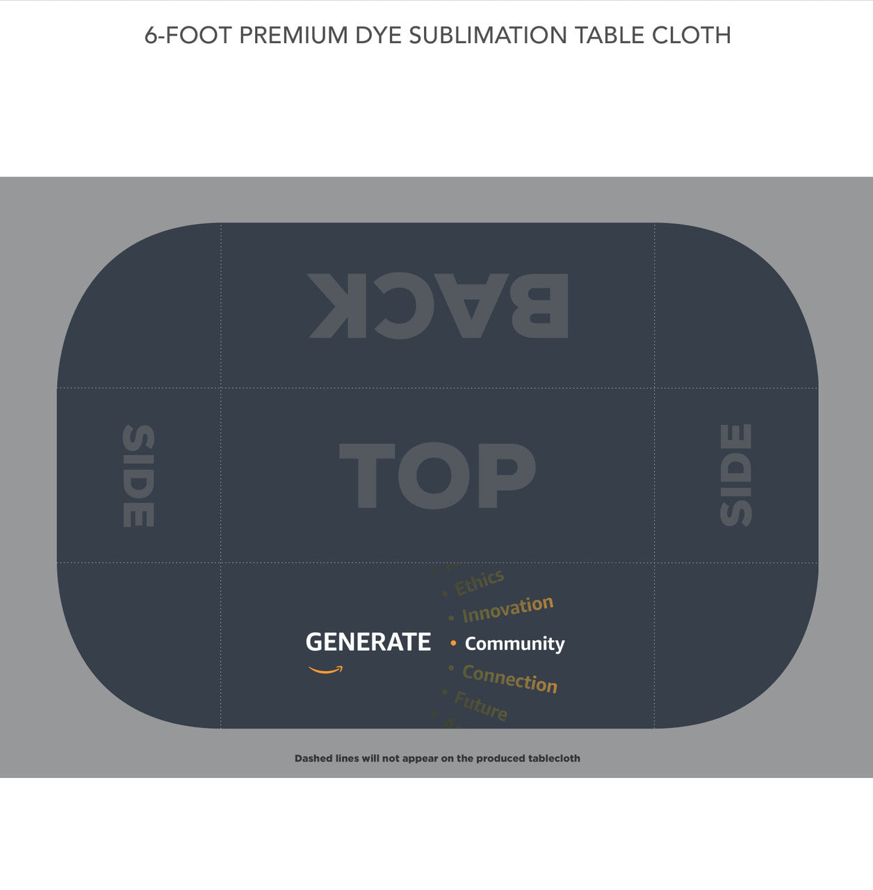 Custom Tablecloth - Amazon TC1