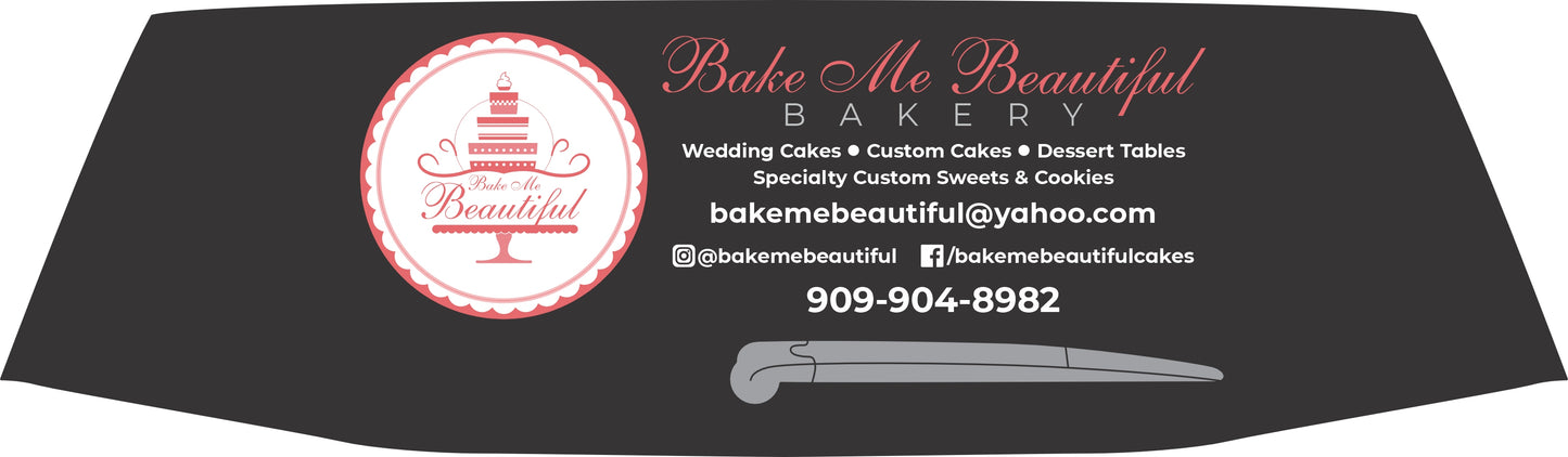 Window Decal - Bake Me Beautiful (XL)
