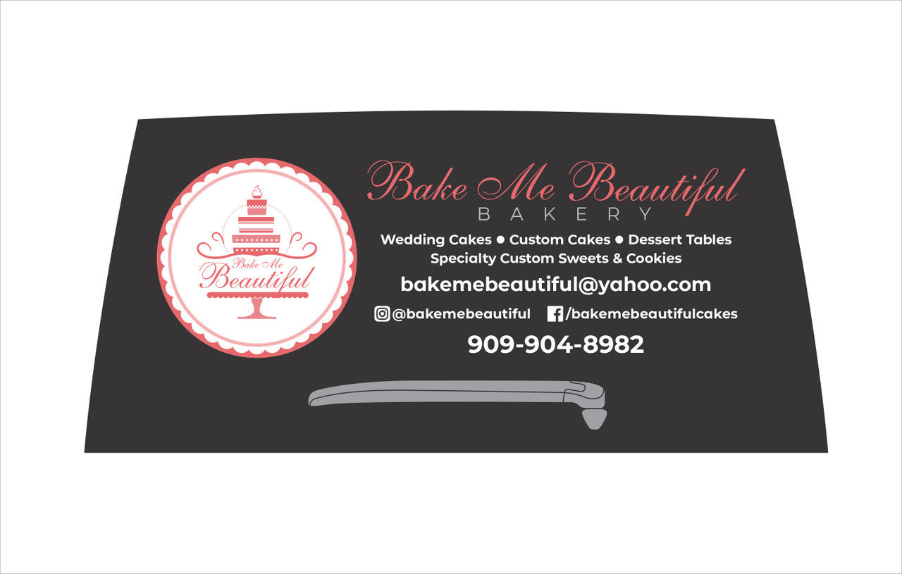 Window Decal - Bake Me Beautiful (XXL)