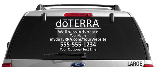 doTERRA Decal - Single Color
