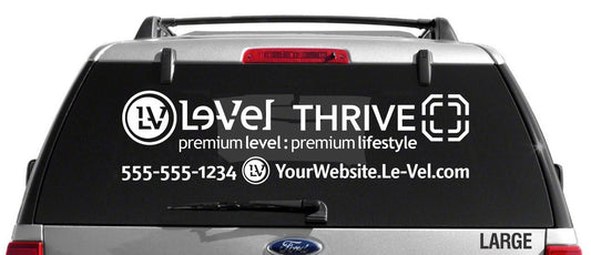 Le-Vel Thrive Decal - Single Color