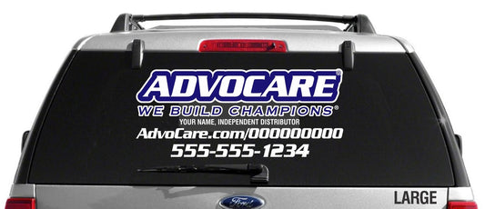 AdvoCare Sport Slim Style Decal-Dual Color