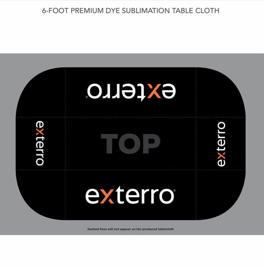 Custom Premium Tablecloth - Exterro