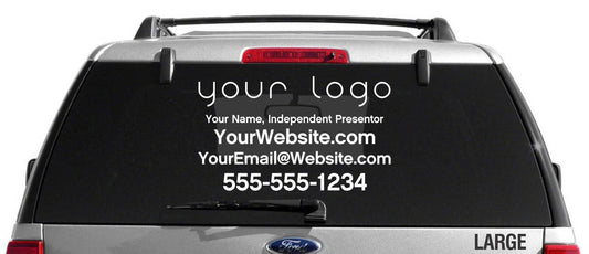 Your Logo Decal with Custom Name, Website, etc. 1