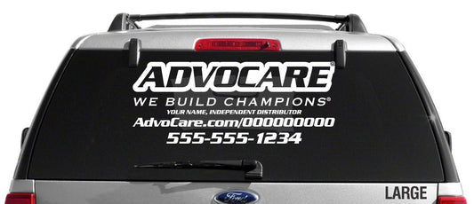 AdvoCare Sport Slim-Style Decal