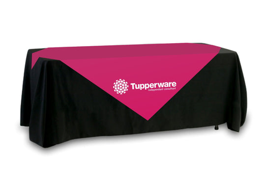 Tupperware Table Overlay