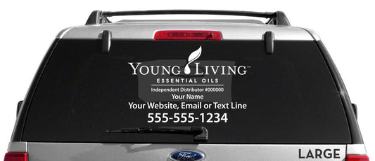 Young Living Decal - Single Color