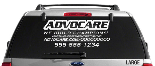 AdvoCare Champ Slim-Style Decal