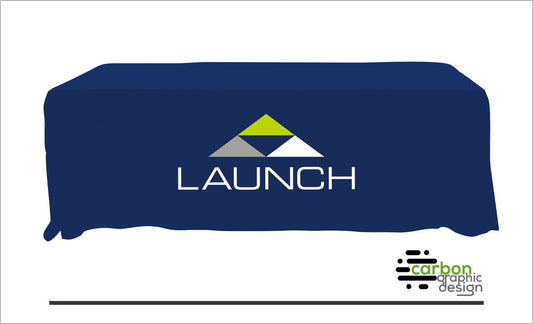Custom Tablecloth - LAUNCH