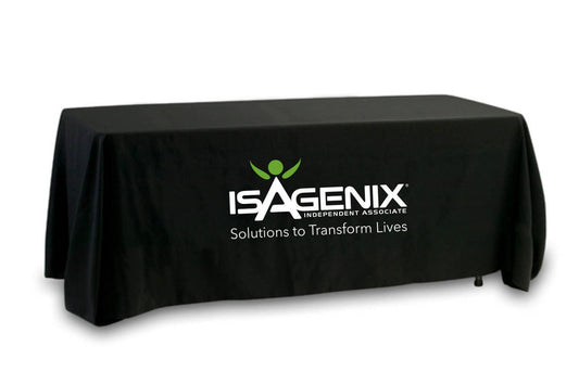 Isagenix Tablecloth - Dual Color - Former Logo