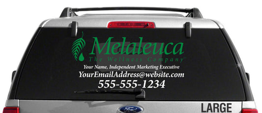 Melaleuca Dual Color Custom Vehicle Decal