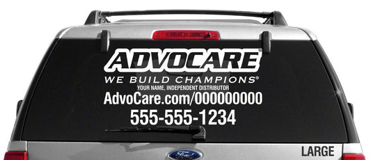 AdvoCare Standard Slim Style Decal