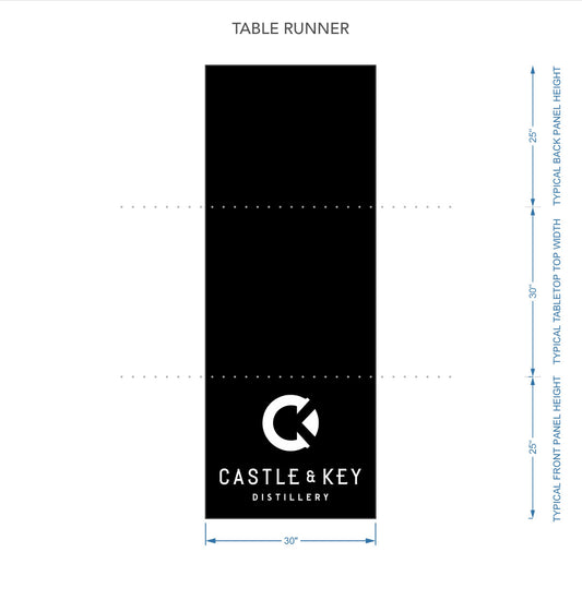 Custom Table Runner - Castle Key (2024)